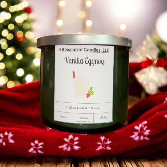 16oz Vanilla Eggnog candle