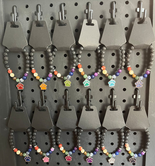 Rainbow memorial loss bracelet