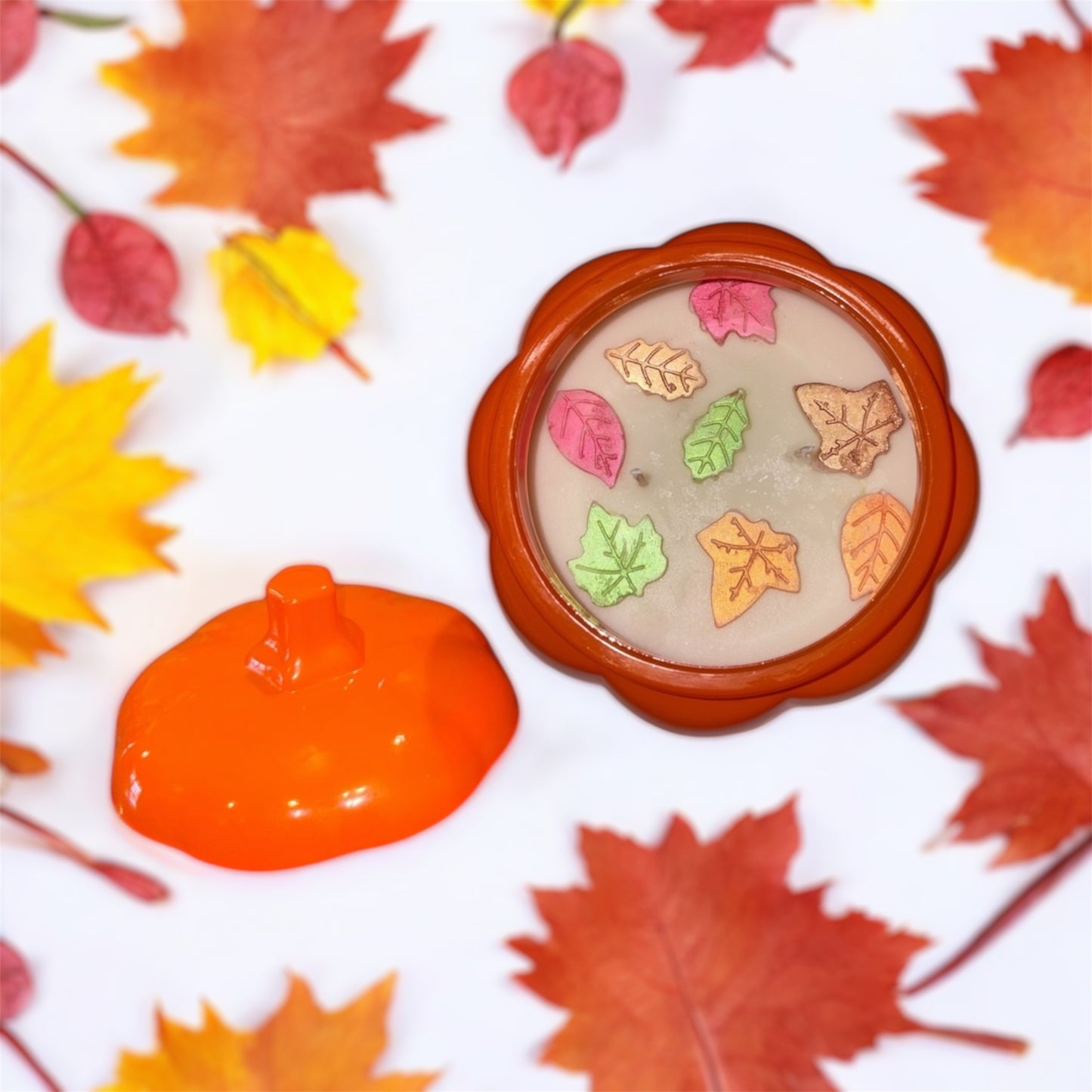 16oz Fallen Leaves candles