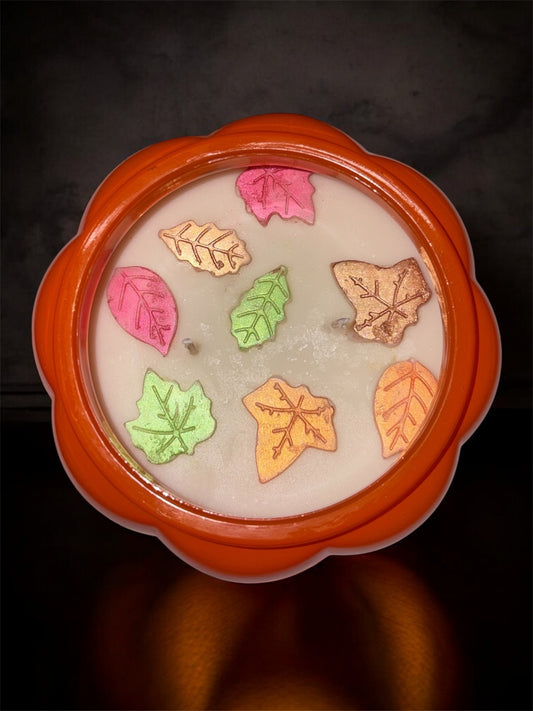 16oz Fallen Leaves candles