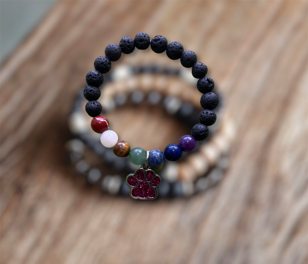 Rainbow memorial loss bracelet