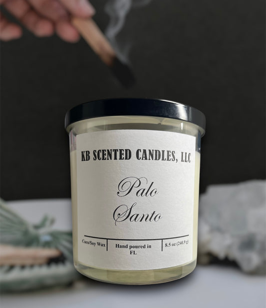 8.5oz Palo Santo candle